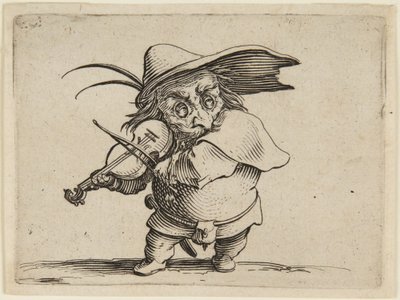 A hegedűs alkotó: Jacques Callot