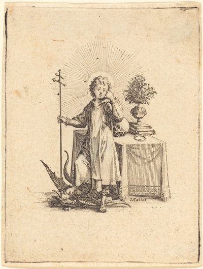 Az ifjú Jézus alkotó: Jacques Callot