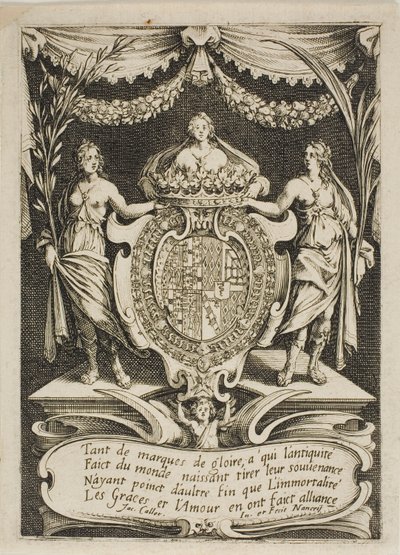 Címlap, a Combat at the Barrier-ből alkotó: Jacques Callot