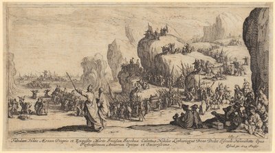 A csapatok elhagyják hajóikat alkotó: Jacques Callot