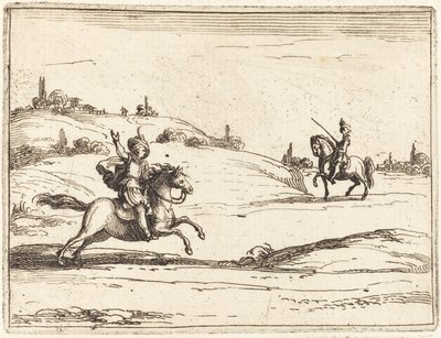 Két lovag alkotó: Jacques Callot