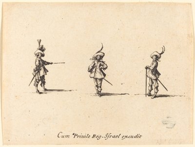 Fegyvertelen fúró alkotó: Jacques Callot