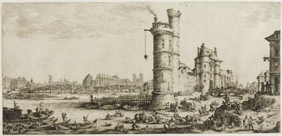 Kilátás a Pont Neuf-ra alkotó: Jacques Callot