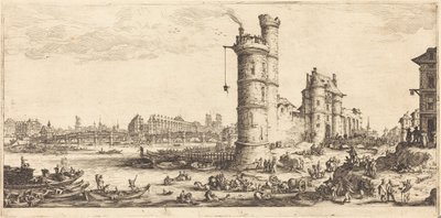 Kilátás a Pont Neuf-ra alkotó: Jacques Callot