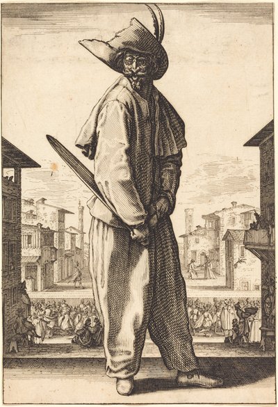Zanni alkotó: Jacques Callot
