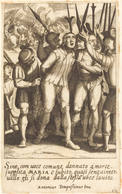 Sino alkotó: Jacques Callot after Antonio Tempesta