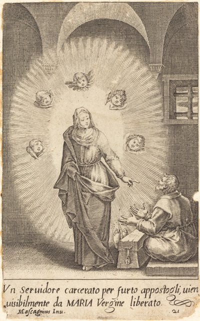 A kiszabadított szolga alkotó: Jacques Callot after Donato Mascagni