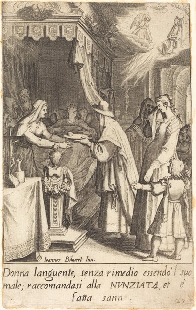 A gyógyult beteg ember alkotó: Jacques Callot after Giovanni Bilivert