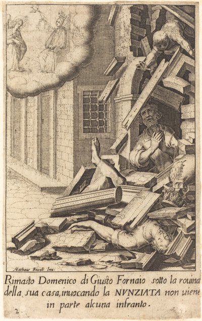 Dominic di Giusto alkotó: Jacques Callot after Matteo Rosselli