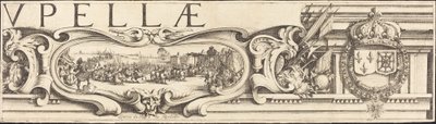 La Rochelle ostroma [16/3. tábla; a készlet tartalma: 1952.8.97-112] alkotó: Jacques Callot and Abraham Bosse