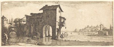 A Vízimalom alkotó: Jacques Callot or Follower of Jacques Callot