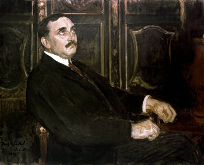 Paul Claudel francia író és diplomata, 1919 alkotó: Jacques Emile Blanche