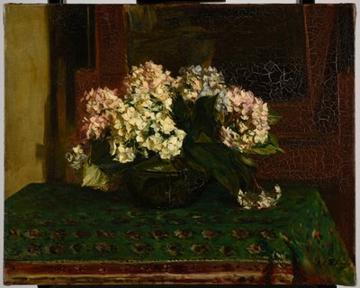 Hortenziák (meleg időjárás) alkotó: Jacques-Emile Blanche