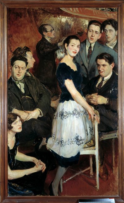 A Hatos Csoport alkotó: Jacques Emile Blanche