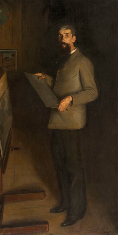 Henri Guérard portréja, 1889. alkotó: Jacques-Emile Blanche