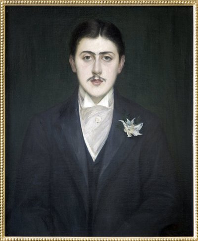 Marcel Proust portréja (olaj, vászon) alkotó: Jacques Emile Blanche