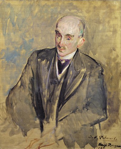 Tanulmány Henri Bergson (1859-1941) portréjához 1911 alkotó: Jacques Emile Blanche