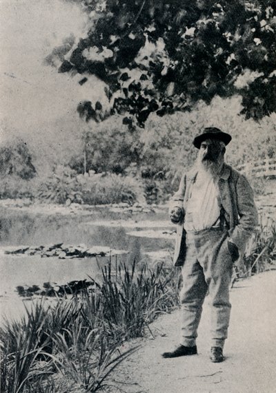 „Claude Monet, Giverny”, 1905 alkotó: Jacques Ernest Bulloz