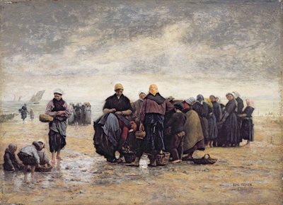 A parton (olaj a panelen) alkotó: Jacques Eugene Feyen