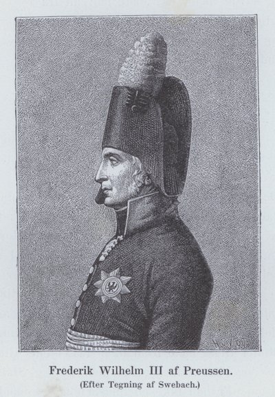 Frigyes Vilmos, Poroszország királya (litho) alkotó: Jacques Francois Joseph (after) Swebach