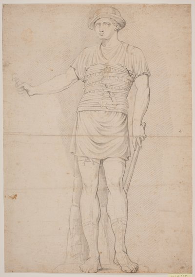 Álló harcos alkotó: Jacques Francois Joseph Saly