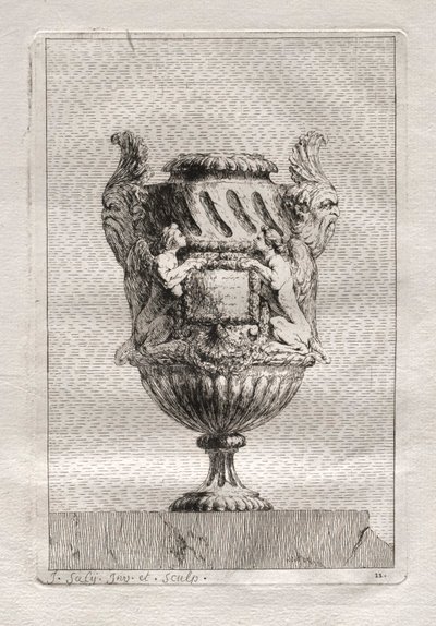 Váza-szvit: 1746. 11. tábla. alkotó: Jacques Francois Joseph Saly