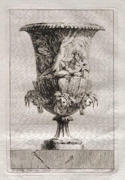 Váza-szvit: 1746. 17. tábla. alkotó: Jacques Francois Joseph Saly