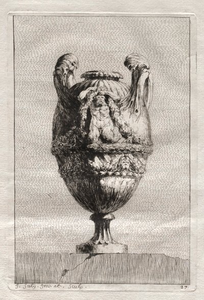 Váza-szvit: 1746. 27. tábla. alkotó: Jacques Francois Joseph Saly