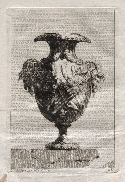 Váza-szvit: 1746. 28. tábla. alkotó: Jacques Francois Joseph Saly