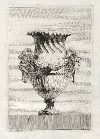 Váza-szvit: 1746. 2. tábla. alkotó: Jacques Francois Joseph Saly