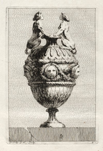 Váza-szvit: 1746. 5. tábla. alkotó: Jacques Francois Joseph Saly