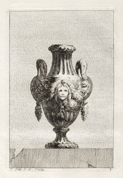 Váza-szvit: 1746. 8. tábla. alkotó: Jacques Francois Joseph Saly