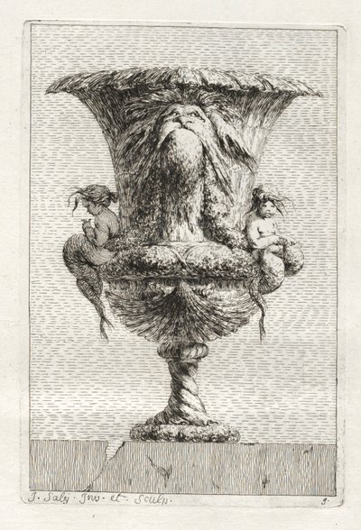 Váza-szvit: 1746. 9. tábla. alkotó: Jacques Francois Joseph Saly