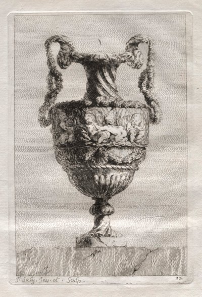 Vázák szvitje:  Tányér 23 alkotó: Jacques François Saly