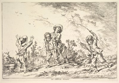Ugrásbéka, 18. század közepe-vége. alkotó: Jacques Gabriel Huquier