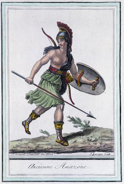 Old Amazon – Grasset St Sauveur „” Utazások enciklopédiájában”, szerk. 1796 alkotó: Jacques Grasset de Saint-Sauveur