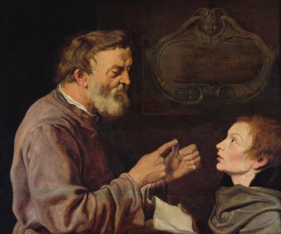 Mester és tanítvány alkotó: Jacques II de Gheyn