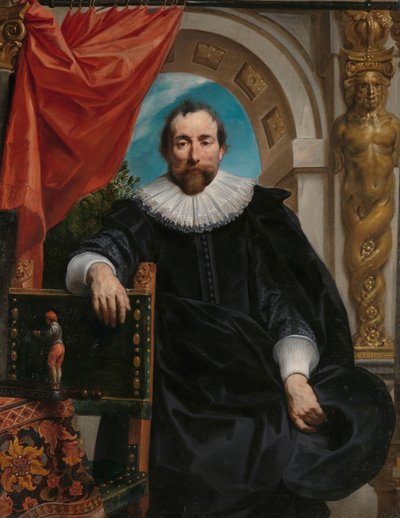 Rogier Le Witer és felesége, Catharina Behaghel portréi Rogier Le Witer antwerpeni kereskedő portréja alkotó: Jacques Jordaens