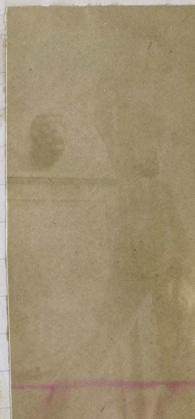 Tanulmány egy férfi meztelen modellről, egyenesen állva és hátulról nézve Jacques de Lalaing stúdiójában alkotó: Jacques Lalaing (attributed to)