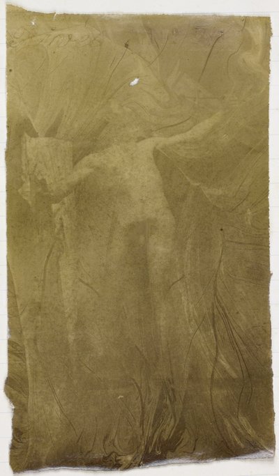 Elöl álló férfi meztelen modell tanulmányozása Jacques de Lalaing stúdiójában alkotó: Jacques Lalaing (attributed to)