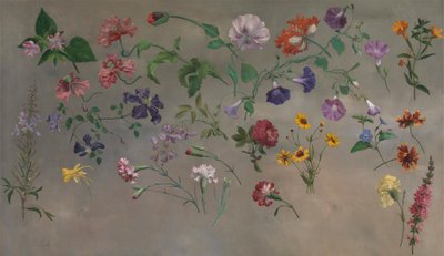 Studies of Flowers [1985, Cormack, YCBA Concise Catalogue] alkotó: Jacques-Laurent Agasse