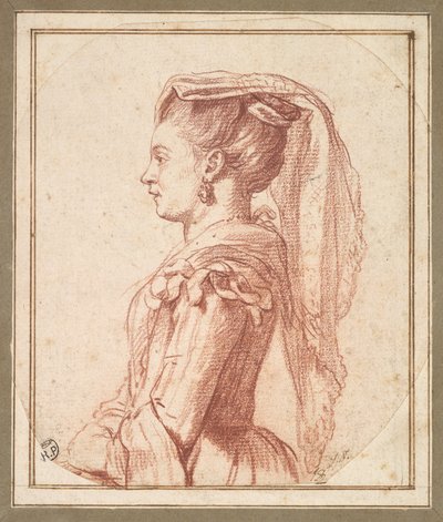 Egy fiatal nő Frascatiból alkotó: Jacques Louis David