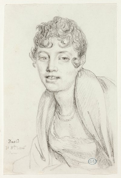 Angelique Mongez mellszobra alkotó: Jacques Louis David