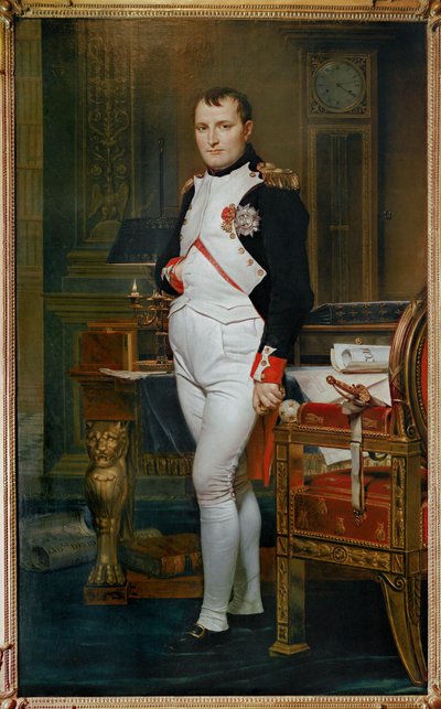 I. Bonaparte Napóleon császár (olaj, vászon) alkotó: Jacques Louis David