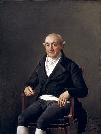 Cooper Penrose portréja, 1802 alkotó: Jacques Louis David