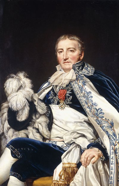 Nantes francia grófjának portréja alkotó: Jacques Louis David