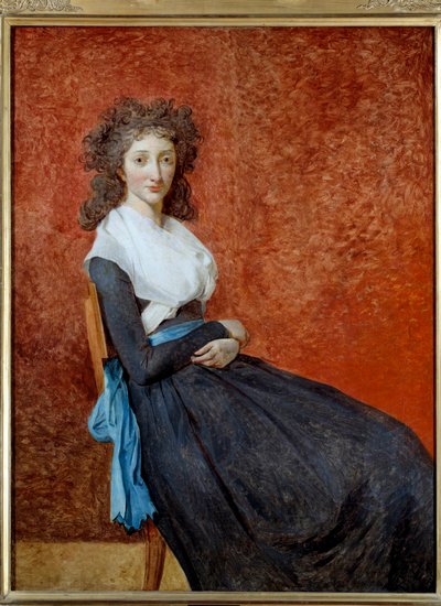 Madame Charles Louis Trudaine (1769-1802) portréja Jacques Louis David (1748-1825) festménye V. 1,30 x 0,98 m alkotó: Jacques Louis David