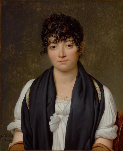 Suzanne Le Peletier de Saint-Fargeau portréja alkotó: Jacques Louis David