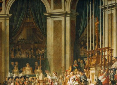 Napóleon koronázása a Notre-Dame-ban ... alkotó: Jacques Louis David