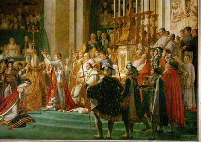 Napóleon koronázása a Notre-Dame-ban ... alkotó: Jacques Louis David